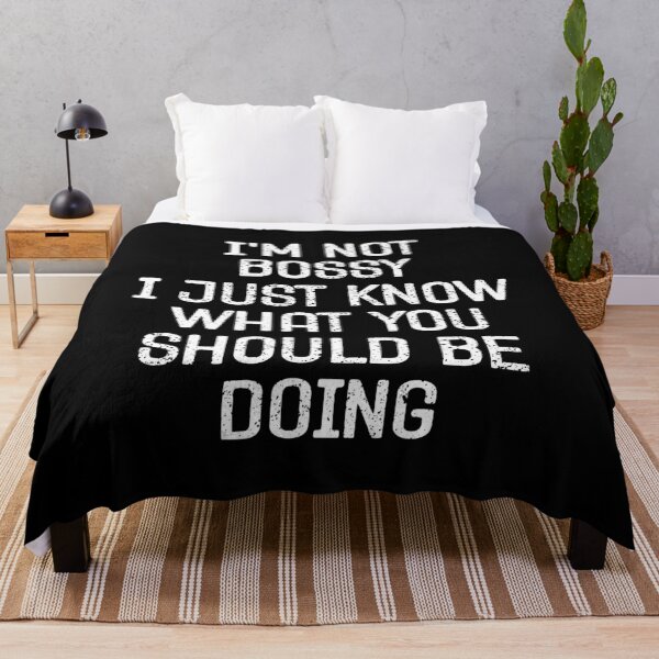 Item preview, I'm Not Bossy, I Just Know What You Should Be Doing - Funny Office Humor Gift designed and sold by asyanavirgifa.