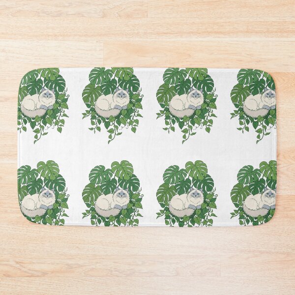 Item preview, Ragdoll Cat Plant Parent Monstera Botanical Cozy Home designed and sold by PictoVibe.
