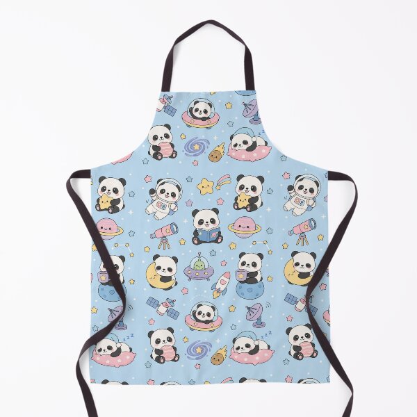 Item preview, Cute Panda Space Adventure Kawaii Pattern designed and sold by Soft Berry Studio.