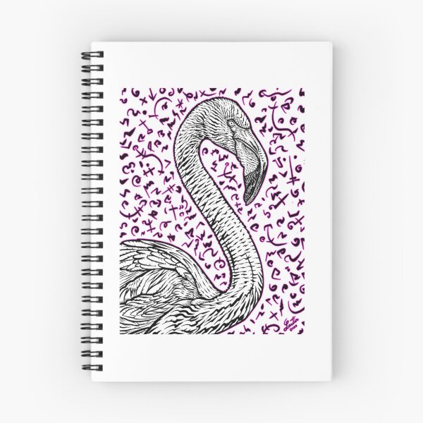 Item preview, Flamingo Ink Portrait designed and sold by keefejennifer.