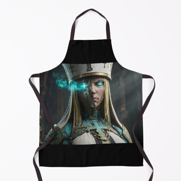 Item preview, White Priestess of the Blue Light designed and sold by GalleryBrisArt.