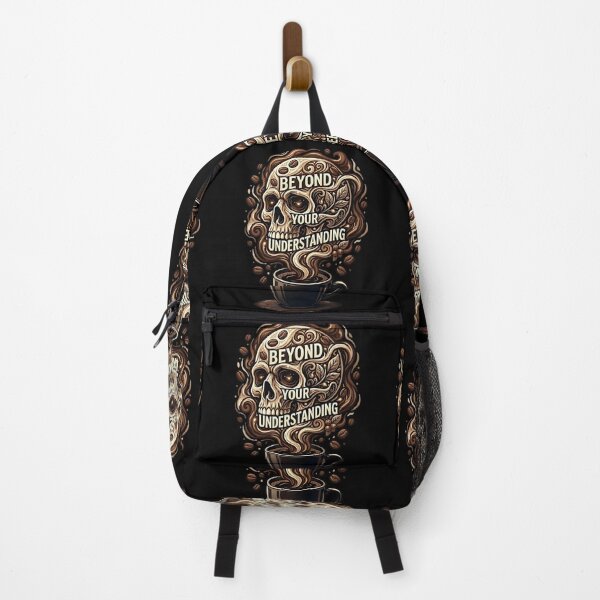 Item preview, Coffee Skull Skeleton - Funny Caffeine Addict Aesthetic Meme designed and sold by ShadowArtEG.