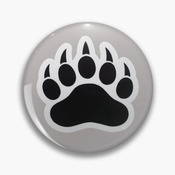 Item preview, Minimalist Bear Claw Wildlife Silhouette designed and sold by Articulated Vibes.