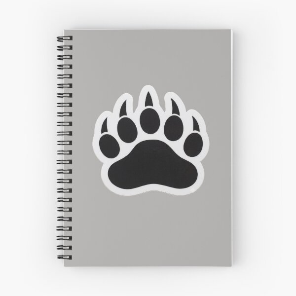 Item preview, Minimalist Bear Claw Wildlife Silhouette designed and sold by Articulated Vibes.