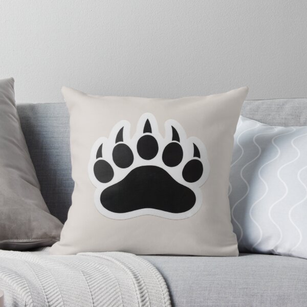 Item preview, Minimalist Bear Claw Wildlife Silhouette designed and sold by Articulated Vibes.