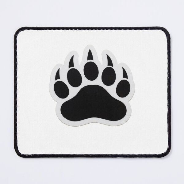 Item preview, Minimalist Bear Claw Wildlife Silhouette designed and sold by Articulated Vibes.