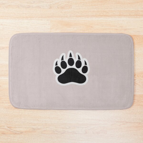 Item preview, Minimalist Bear Claw Wildlife Silhouette designed and sold by Articulated Vibes.