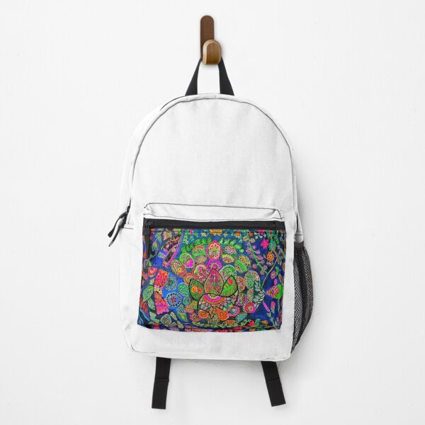 Item preview, Midnight Garden of Dreams – Hand-Drawn Floral Folk Art designed and sold by Selena.m.studio.