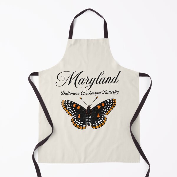 Item preview, Maryland Baltimore Checkerspot Butterfly – State Butterfly Art Print designed and sold by The-Drip-Studio.