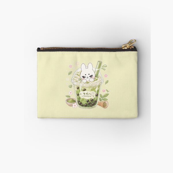 Item preview, Kawaii Matcha Bubble Tea Bunny_Green designed and sold by kokoriiland.