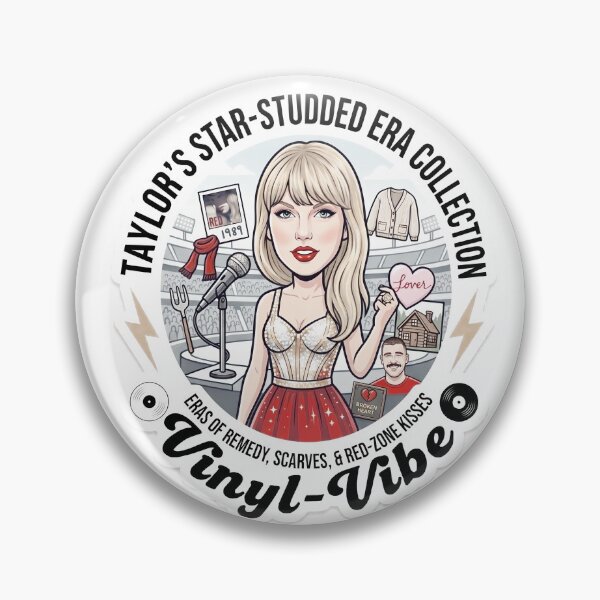 Item preview, Taylor’s Eras Star-Studded Vibe Collection & Travis Tribute designed and sold by Vinyl-Vibe.