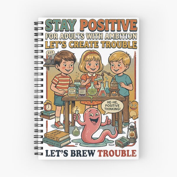 Item preview, Stay Positive Let Brew Trouble designed and sold by Robertagerald.