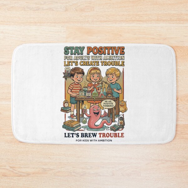 Item preview, Stay Positive Let Brew Trouble designed and sold by Robertagerald.