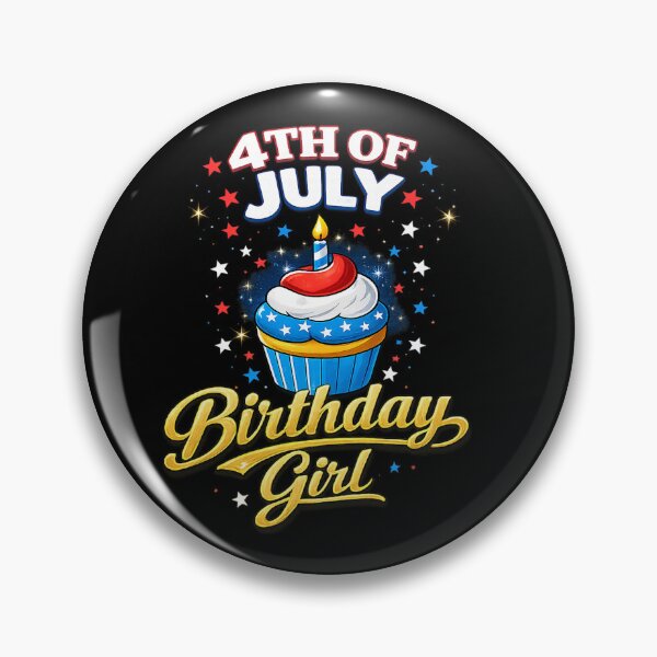 Item preview, 4th of July Birthday Girl designed and sold by QuiteOrbit.