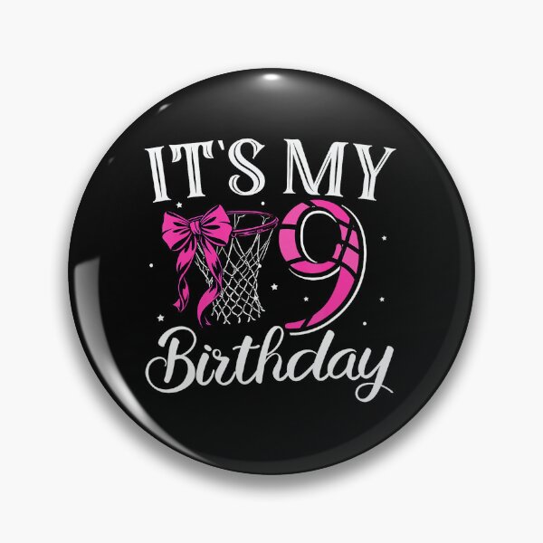 Item preview, It’s My 9th Birthday Basketball Bow and Pink Coquette Style designed and sold by allistermariam.