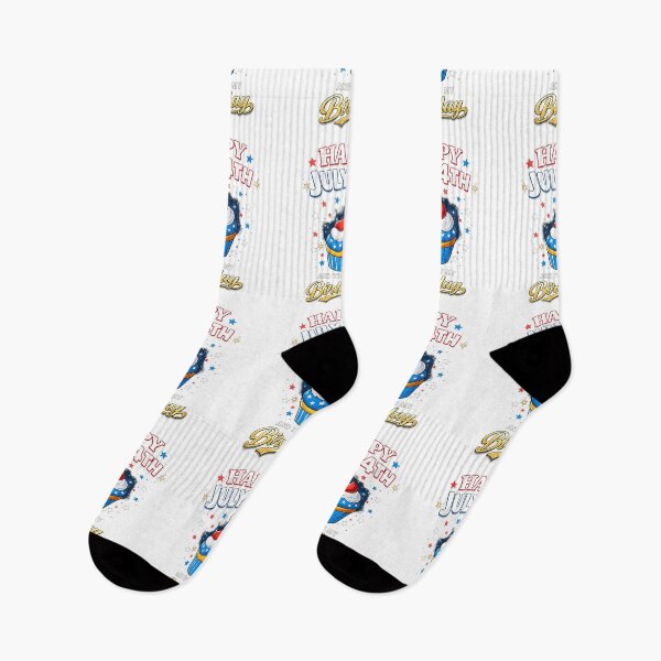 Item preview, Happy July 4th and Yes It's My Birthday Independence Day designed and sold by QuiteOrbit.