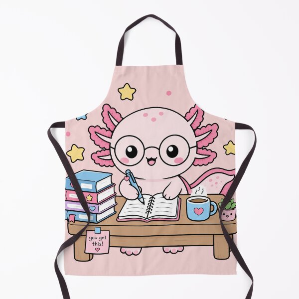 Item preview, Nerdy Axolotl Studying Book Lover Cute Reading Animal designed and sold by ronakris009.