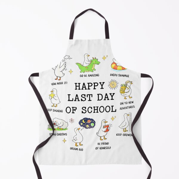Item preview, Happy Last Day of School, End of School Year,Goose Teacher T-Shirt designed and sold by RKdrawings.