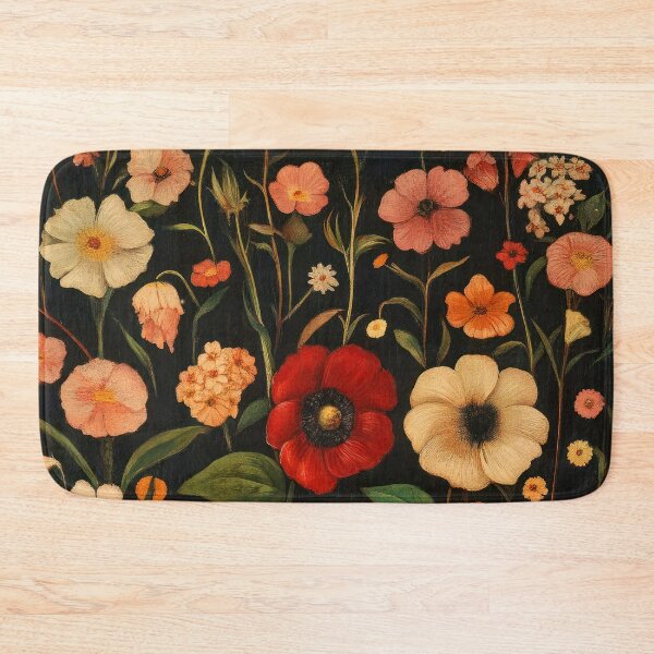 Item preview, Victorian-Style Colorful Fairy Tale Flowers Textured Art  designed and sold by DEC02.