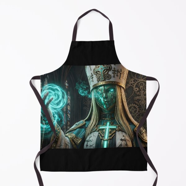 Item preview, White Priestess of the Blue Light designed and sold by GalleryBrisArt.