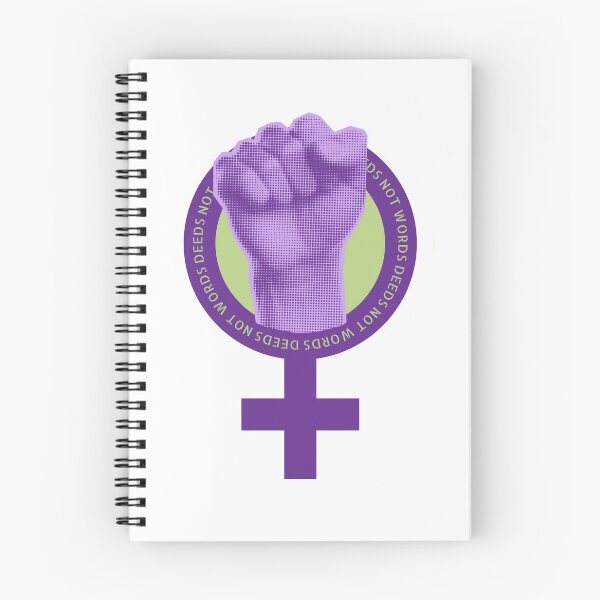 Item preview, Deeds not words Suffragette designed and sold by Creative Kelly.