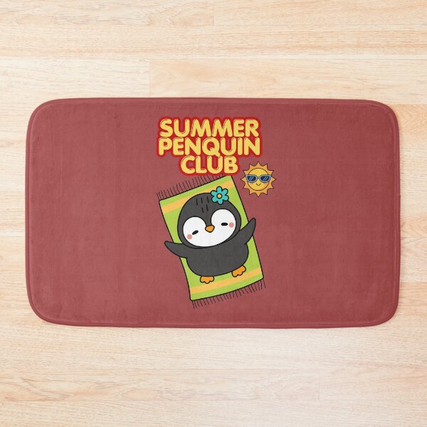 Item preview, Summer Penguin Club Cute Beach Vacation Penguin Kawaii Summer Design designed and sold by CHANCHANAI.