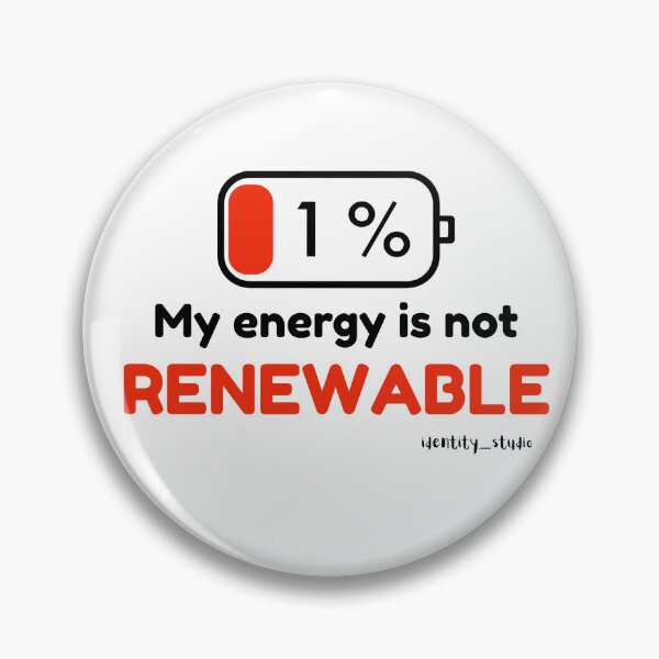 Item preview, My Energy Is Not Renewable Funny Engineer Burnout Shirt designed and sold by Identity Studio.