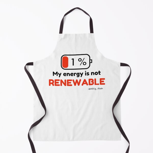 Item preview, My Energy Is Not Renewable Funny Engineer Burnout Shirt designed and sold by Identity Studio.