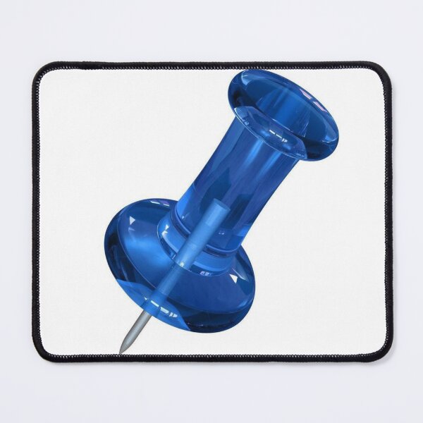 Item preview, Big Blue Thumbtack designed and sold by alleycatt111.