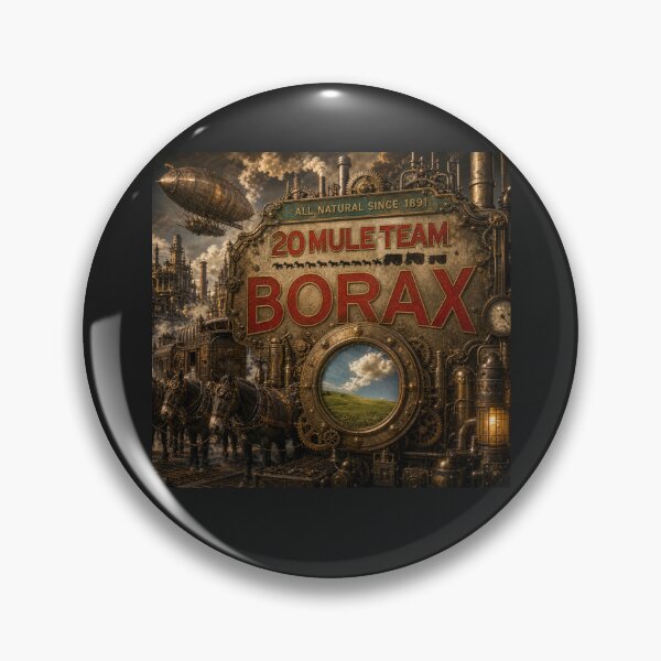 Item preview, 20 MULE TEAM BORAX GONE STEAMPUNK SINCE 1891 designed and sold by V3GFX.