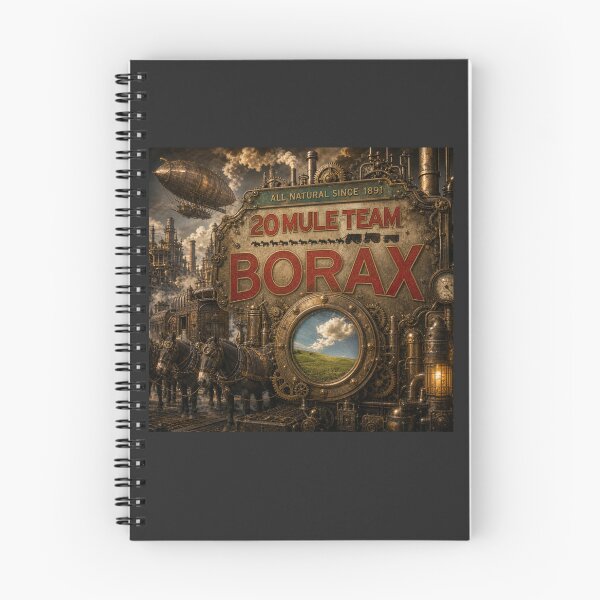 Item preview, 20 MULE TEAM BORAX GONE STEAMPUNK SINCE 1891 designed and sold by V3GFX.