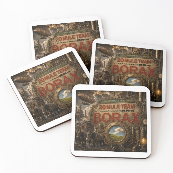 Item preview, 20 MULE TEAM BORAX GONE STEAMPUNK SINCE 1891 designed and sold by V3GFX.