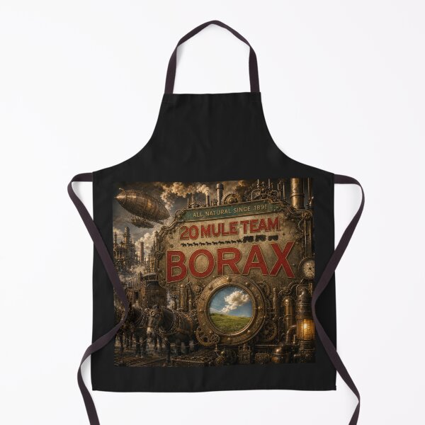 Item preview, 20 MULE TEAM BORAX GONE STEAMPUNK SINCE 1891 designed and sold by V3GFX.