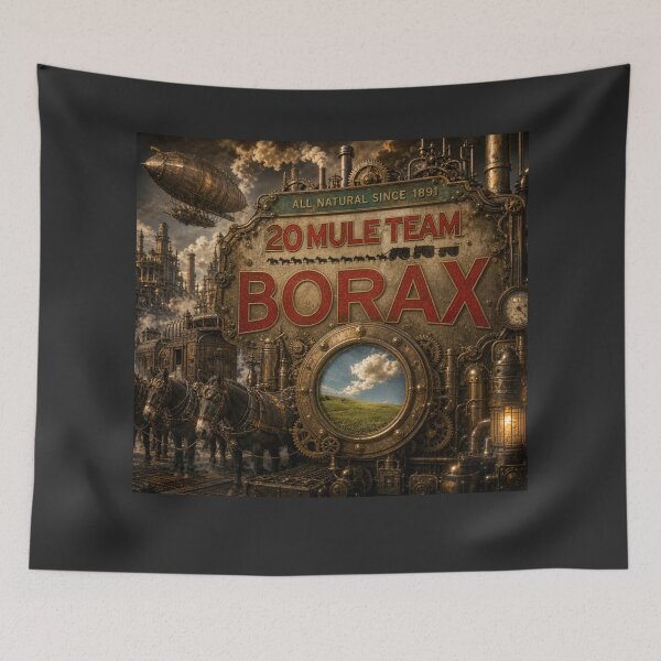 Item preview, 20 MULE TEAM BORAX GONE STEAMPUNK SINCE 1891 designed and sold by V3GFX.