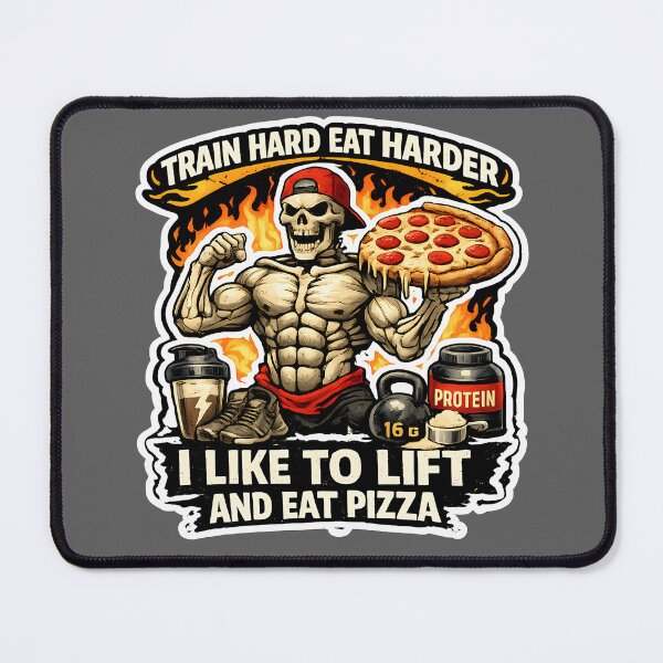 Item preview, Train Hard Eat Harder designed and sold by lazygum.