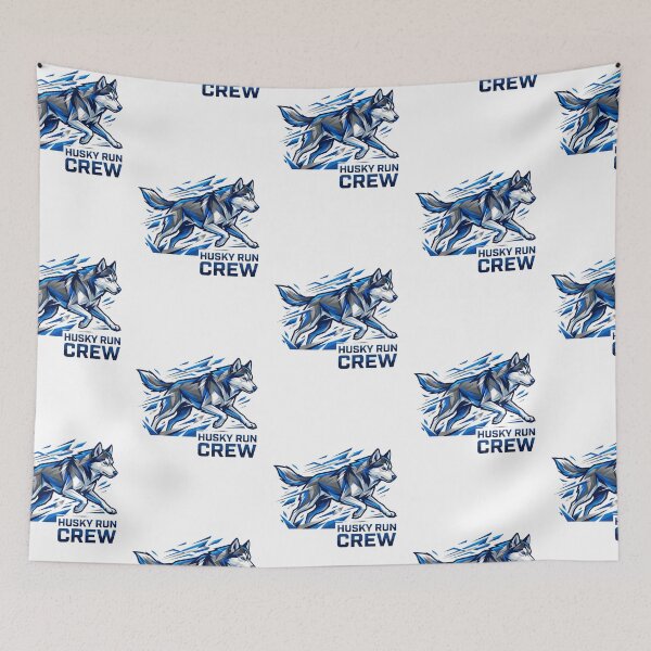 Item preview, Husky Run Crew Athletic Marathon Running Dog Sport designed and sold by PictoVibe.