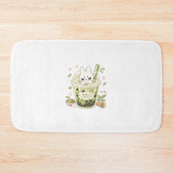 Item preview,  Kawaii Matcha Bubble Tea Bunny designed and sold by kokoriiland.