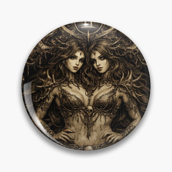 Item preview, Infernal Gemini Sisters designed and sold by VAMPYRWear.