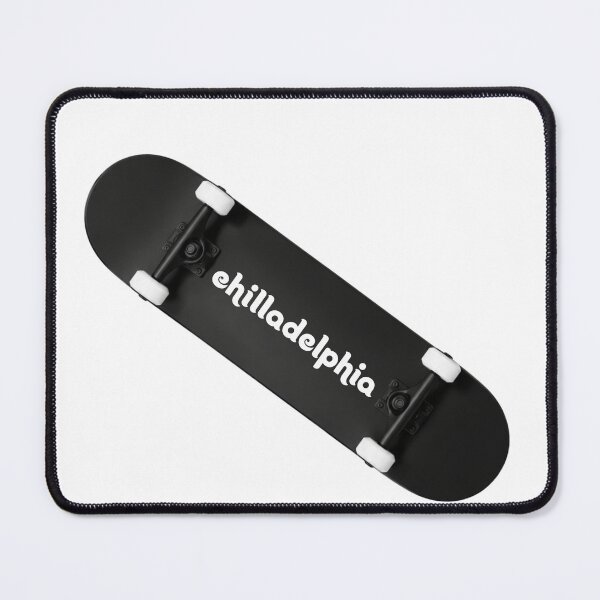 Item preview, Chilladelphia | Philadelphia Skateboard in Phillies Typography designed and sold by KeystoneCoast.