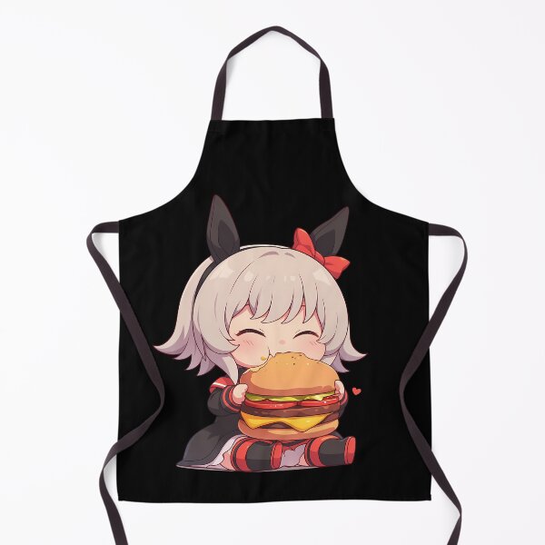 Item preview, Curren Chan Uma Musume Chibi Burger Cute Snack Queen designed and sold by earlobejerk.