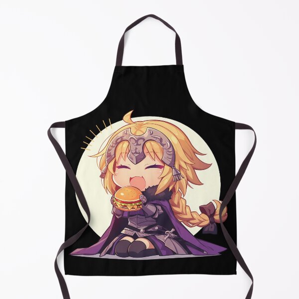 Item preview, Jeanne DArc Fate Grand Order Chibi Burger Knight Smile designed and sold by earlobejerk.