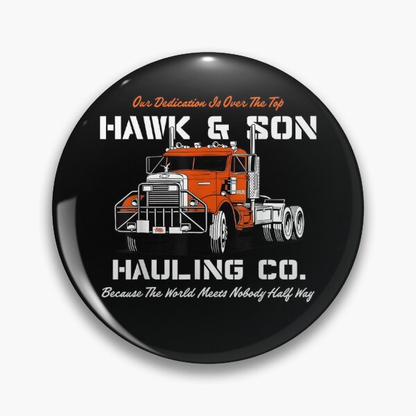 Item preview, Hawk & Son Hauling Company | Vintage Big Rig Truck - designed and sold by MidzzSky.
