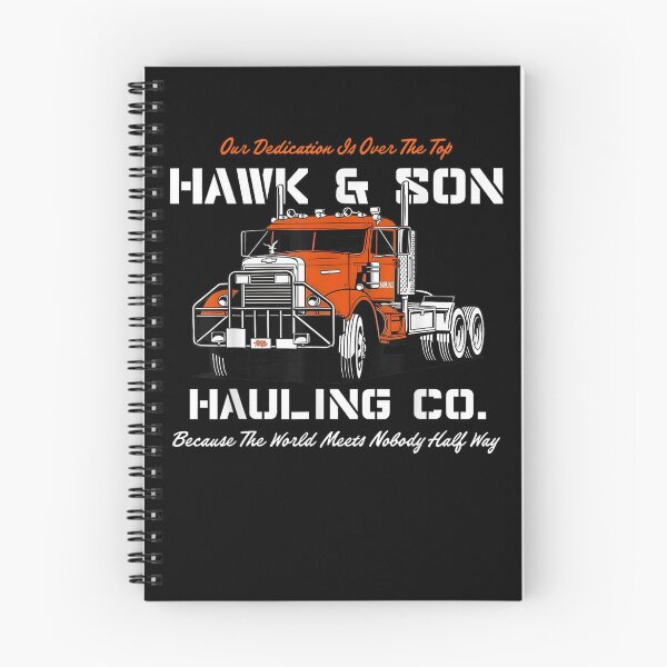 Item preview, Hawk & Son Hauling Company | Vintage Big Rig Truck - designed and sold by MidzzSky.