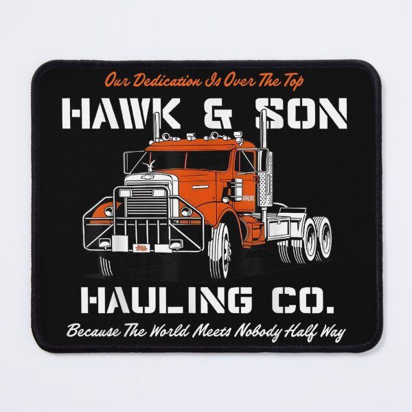 Item preview, Hawk & Son Hauling Company | Vintage Big Rig Truck - designed and sold by MidzzSky.