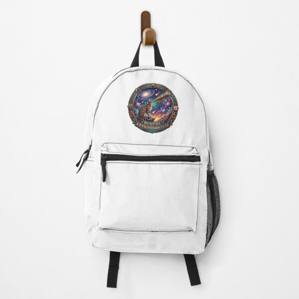 Item preview, Bengal Astronomy Club Cosmic Galaxy Telescope Cat designed and sold by PictoVibe.