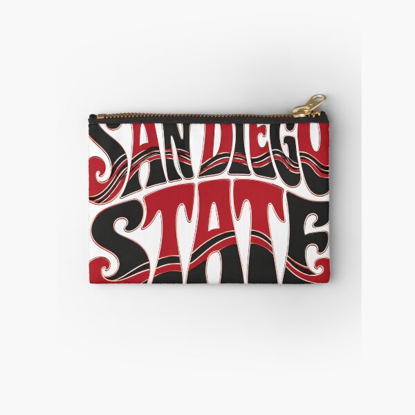 Item preview, San Diego State | SDSU Retro Scarlet & Black Typography designed and sold by KeystoneCoast.
