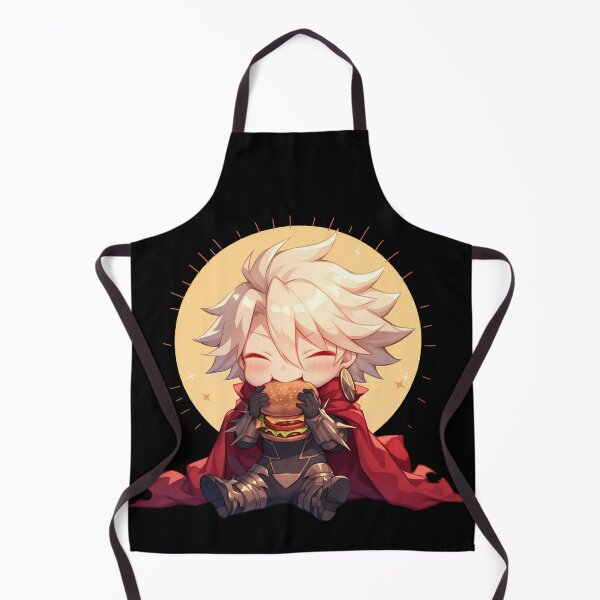 Item preview, Karna Red Lancer Fate Grand Order Chibi Burger Glow designed and sold by earlobejerk.