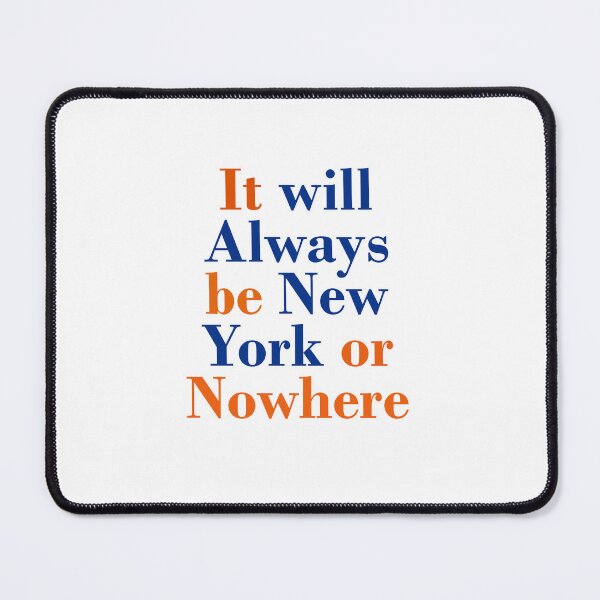 Item preview, It Will Always Be New York Or Nowhere, Knicks NBA Finals 2026 designed and sold by Qellus-Style.
