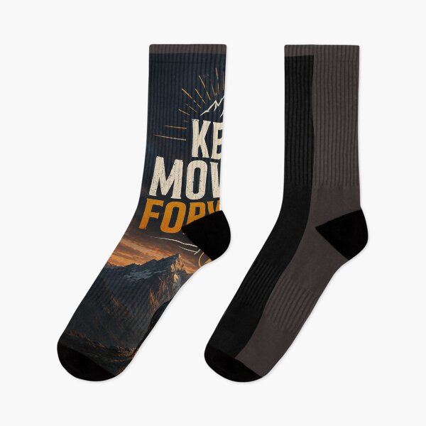 Item preview, Mountain Motivation – Never Stop Climbing Inspirational Adventure Design designed and sold by NomadUSArt.