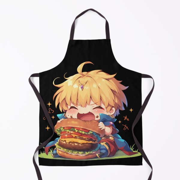 Item preview, Gilgamesh Fate Grand Order Chibi Burger King designed and sold by earlobejerk.